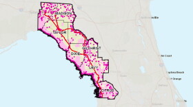 State officials considered the highlighted portions of north central Florida for possible extension of a toll road out of Citrus County and northern into Jefferson County. The plan has evolved due, in part, to the COVID-19 pandemic. (Courtesy of Florida Department of Transportation)