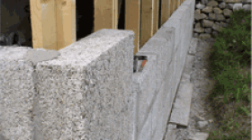 Hempcrete looks and acts like concrete, but it lasts longer and is biodegradable.