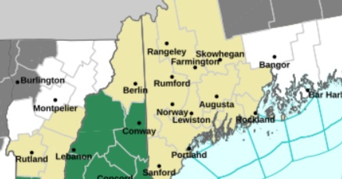 Most of NH under a flood watch Friday as thunderstorms roll through ...