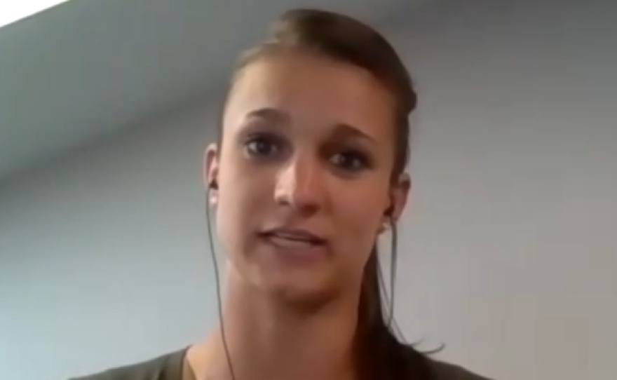 Justine Podurgiel has worked part-time with Barnstable Police's Community Impact Unit since last year.