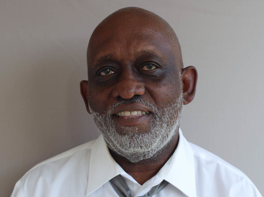 Dr. William "Lynn" Weaver during a 2017 visit to StoryCorps in Fayetteville, N.C.