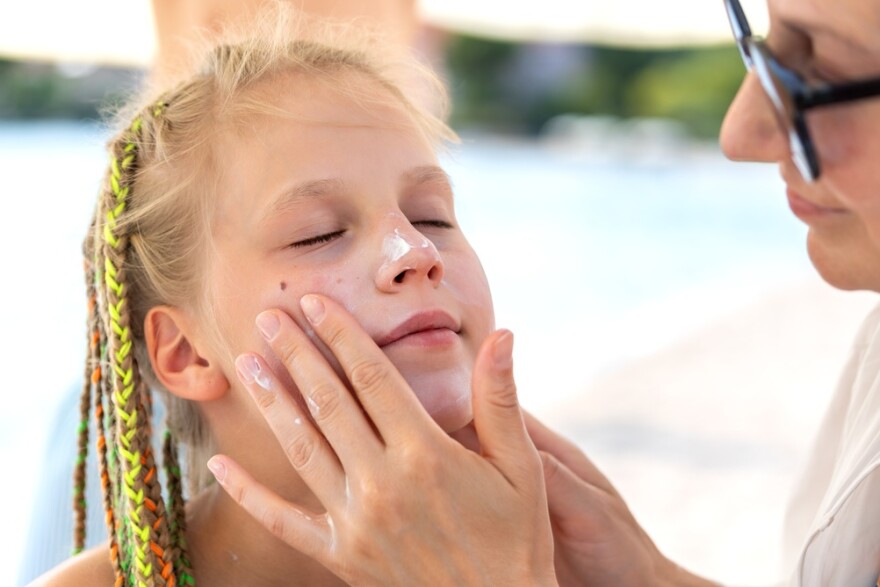 Dr. Galindo says sunscreen offers needed protection not only in summer, but also throughout the year.