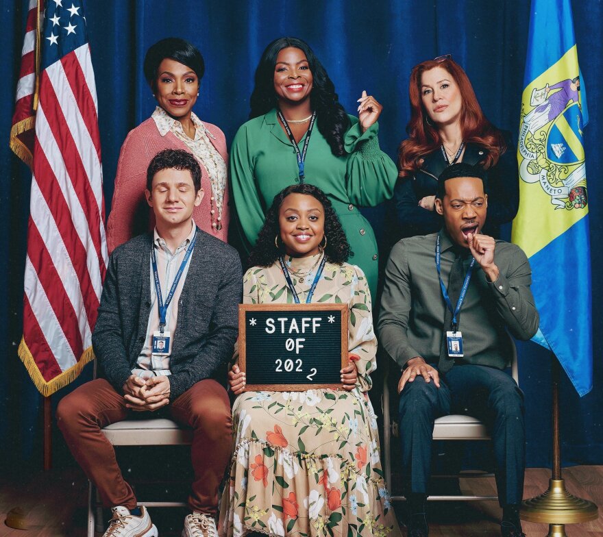 The cast of Abbott Elementary