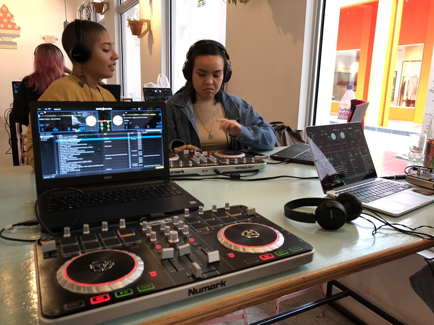 Girls Can Spin 2 is an eight-week program in Miami that's teaching girls how to DJ.