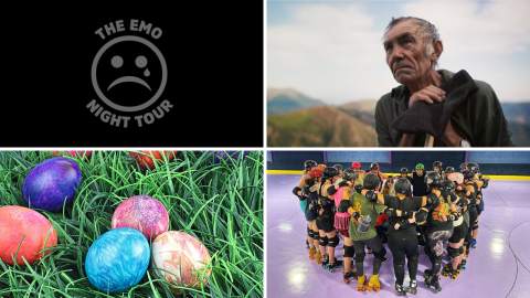 From left to right: The Emo Tour, The Shepherd & The Bear, Low Flying Birds & Nor Cal Roller Girls