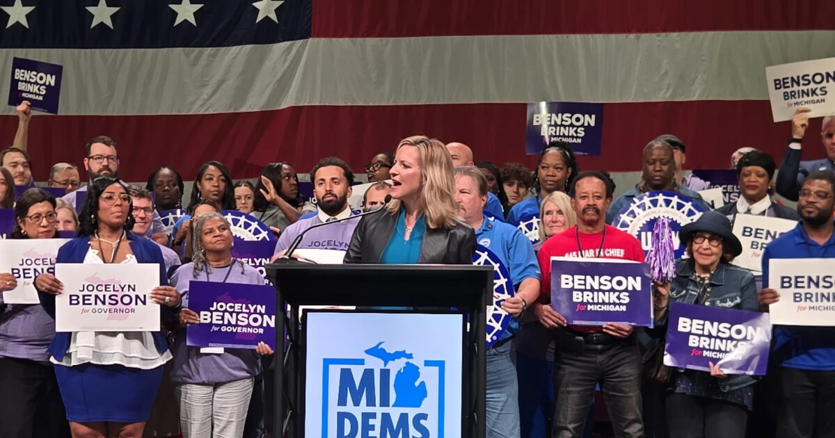 Michigan Democrats avoid drama at largely routine convention