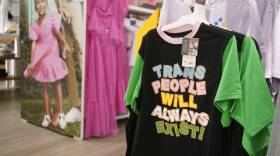 Pride month merchandise is displayed at the front of a Target store in Hackensack, N.J., Wednesday, May 24, 2023. (Seth Wenig/AP)