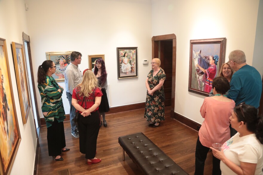 "Portraiture: Four Perspectives" is on display at the Beeville Art Museum through July 18. The exhibit features diverse artistic voices from across Texas.