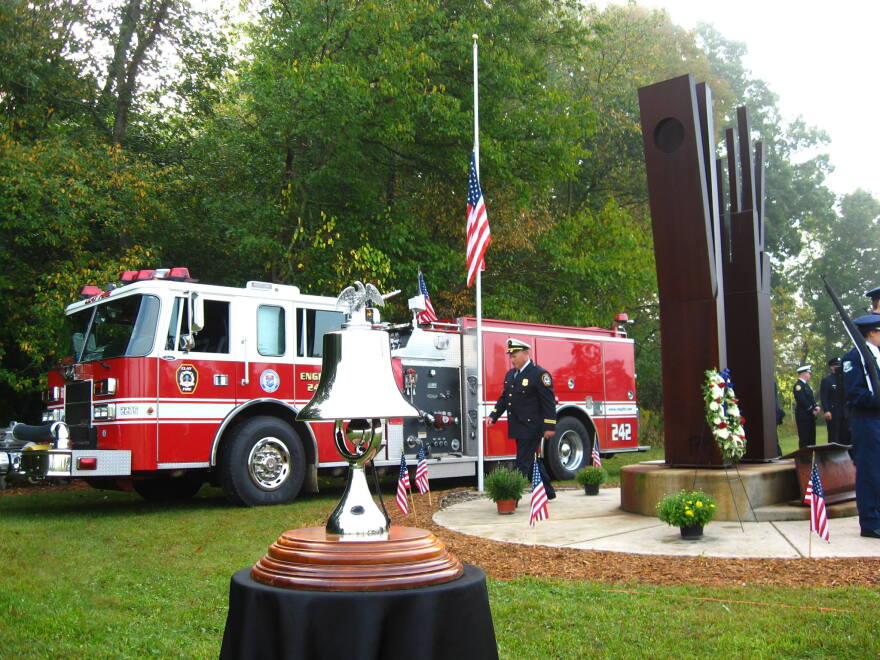 A prior Ringing of the Bell event at St. Patrick's Park in St. Joseph County, marking the Sept. 11, 2001 terrorist attacks.