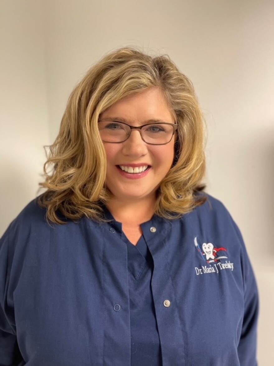 Dr. Maria Tacelosky is a dentist in Tamaqua. She sees rural patients neglecting their dental care and other rural dentists dealing with burnout.