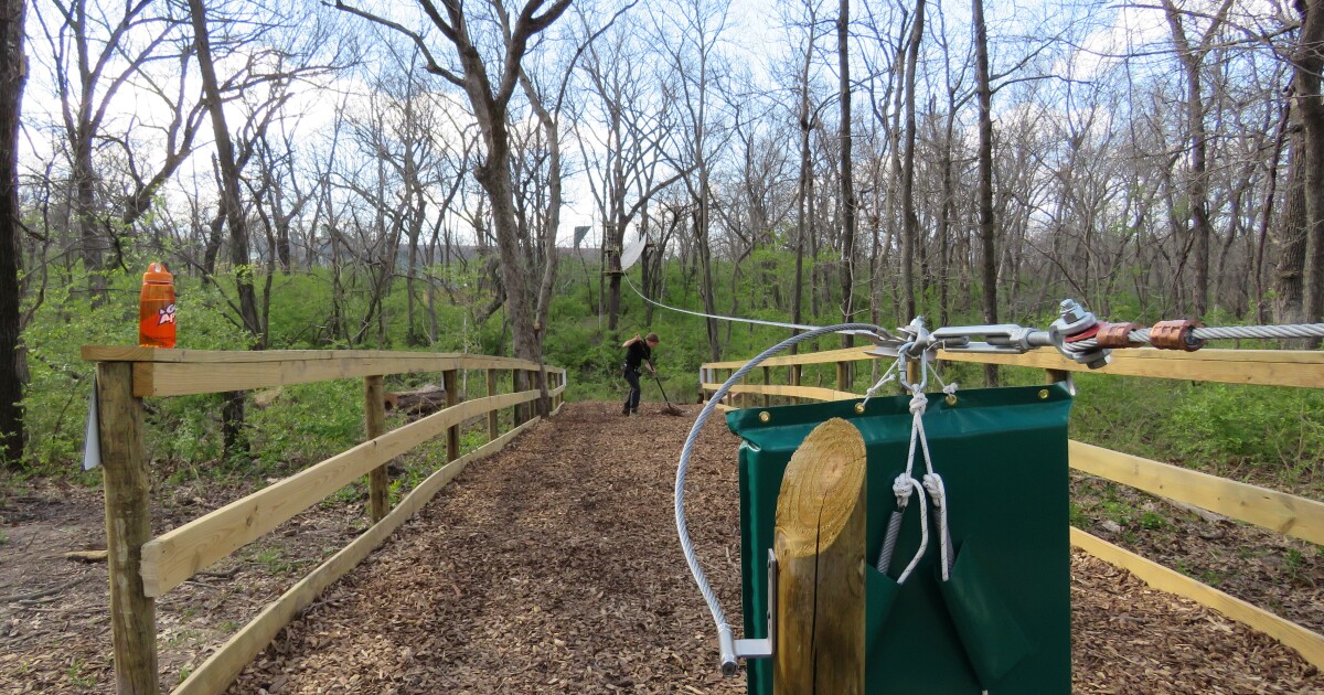 WATCH What Swope Park's New Zip Line And Ropes Course Looks Like