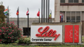 Eli Lilly's Corporate Headquarters in Indianapolis. The company has agreed to supply an initial 300,000 doses of its COVID-19 antibody drug to the U.S. government to be distributed across the country.