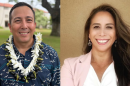 Trevor Ozawa, left, and Tara Malia Gregory, right, are running for Honolulu City Council District 4.