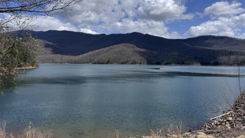 North Fork Reservoir provides water for about 70% of Asheville residents.