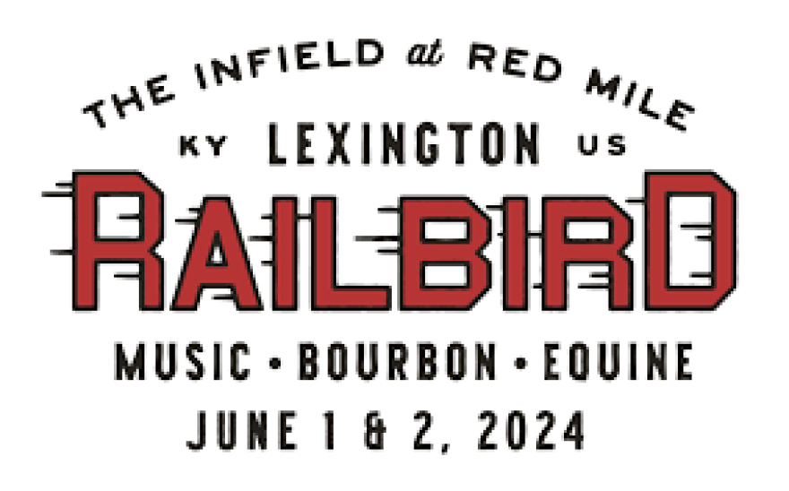 Railbird logo and dates