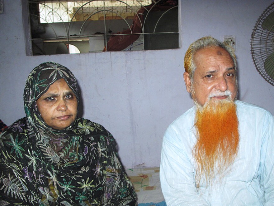 Zareena Begum and Malik Gulzar recently lost their son, Malik Irfan, 28, to the violence. They are part of the Muhajir community in Karachi, and much of the fighting has involved Muhajirs and members of the Baloch community.