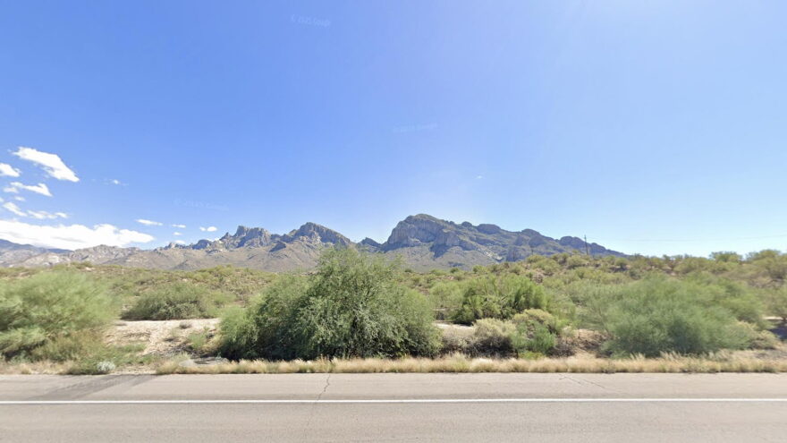 Oracle Road Pusch View Lane Oro Valley desert Pusch Ridge Catalina
