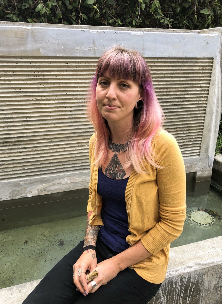 Katie Cotterell reported multiple incidents of sexual harassment by Hallowell. The pair engaged in restorative justice conversations as a way to help her work through some of her feelings about the damage his misconduct caused.