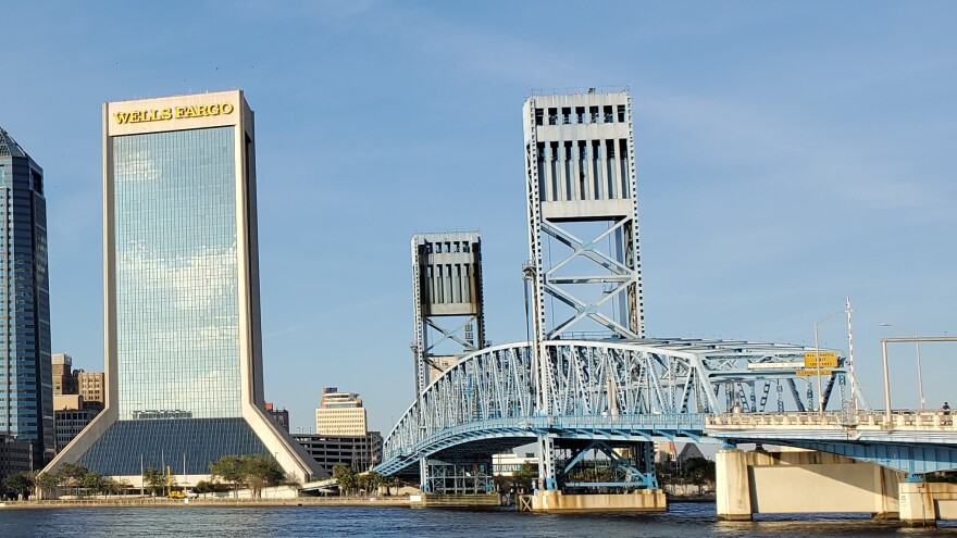 The Main Street Bridge in Downtown Jacksonville.