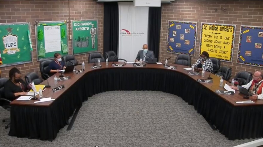 The Peoria Public Schools board of education voted Monday to bring students in grades 2-4 back to the classroom in late October. 