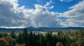 Eugene as seen from Skinner Butte October 21, 2024