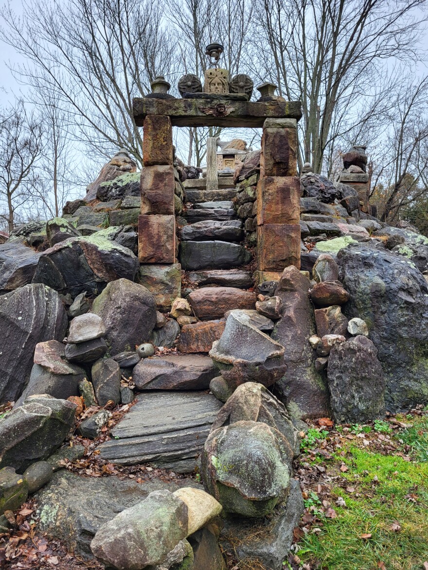 The Temple of Tolerance center piece.