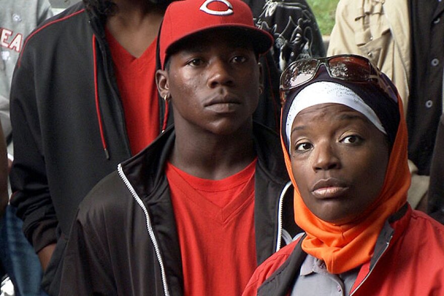 Ameena Matthews (right) is one of the violence interrupters Steve James profiles in his film The Interrupters