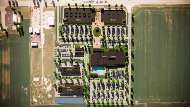 An image of what the complex could end up looking like.