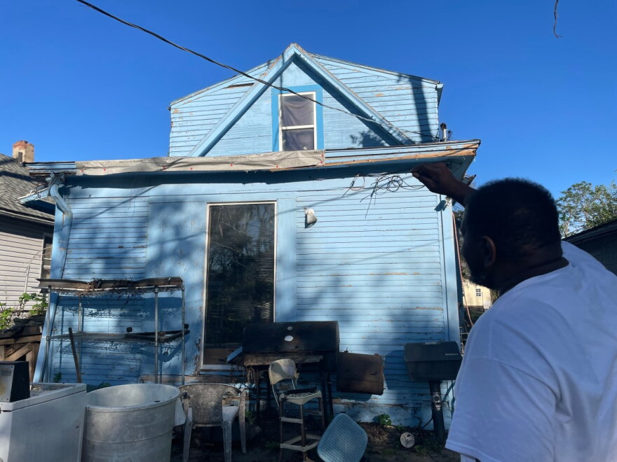 James Mays inherited his home from a family member. He said he didn’t realize it was behind on taxes until someone came to his door and offered to buy the property outright.