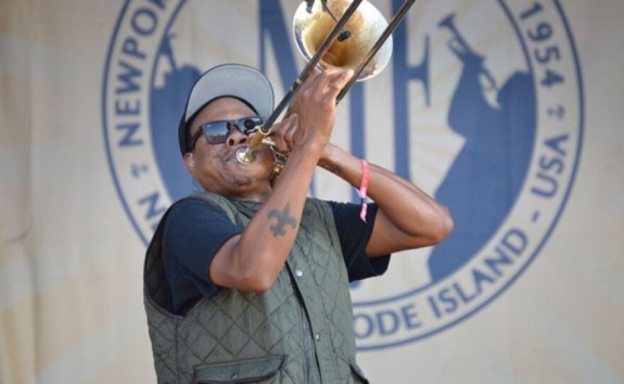 Corey Henry with Galactic performs in 2016. A few months later, Galactic performed at George’s Majestic Lounge in Fayetteville, in what was a mind-bending experience.