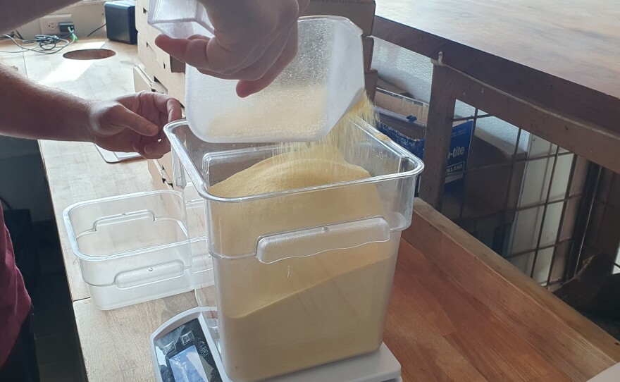 Pasta is made in-house at Humble Oven Food & Company in San Luis Obispo.