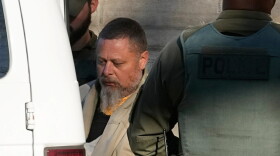 Officers escort Richard Allen out of the Carroll County courthouse following a hearing, Nov. 22, 2022, in Delphi, Ind.