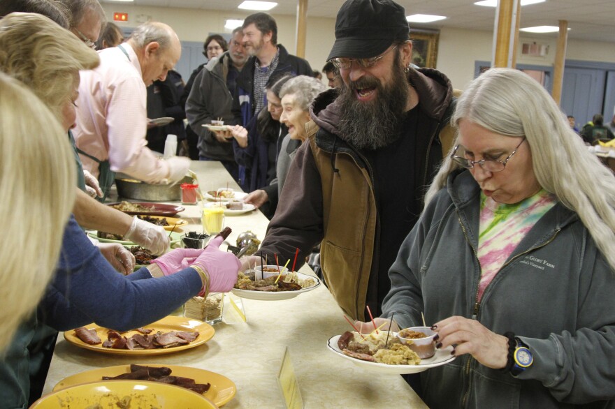 Adventurous carnivores from all over New England have been flocking to the Wild Game Supper in Bradford, Vt., for almost 60 years. The fare at this year's event included beaver, boar, moose and buffalo.