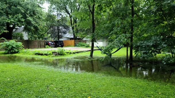The storms flooded yards, basements, and more.