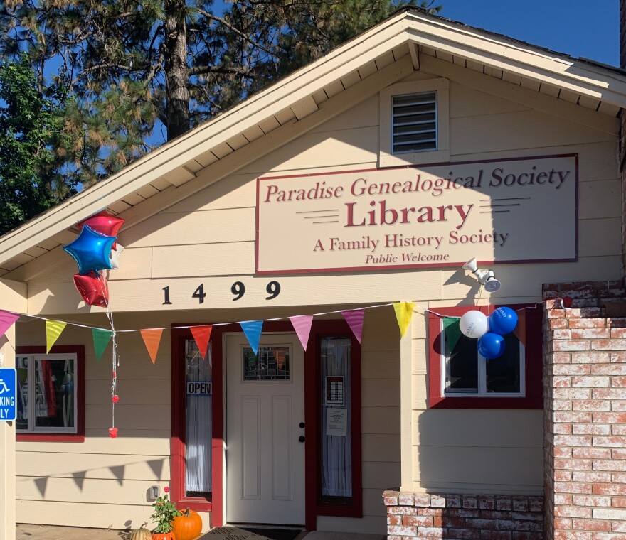 Paradise Genealogical Society Library.