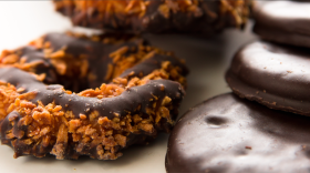 Photo of girl scouts cookies