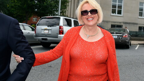 FILE - Brooke Covington, a member of the Word of Faith Fellowship church in Spindle, N.C., leaves a hearing at Rutherford County Courthouse in Rutherfordton, N.C., May 19, 2017.