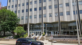Akron Municipal Court is located in the Harold K. Stubbs Justice Center in downtown Akron