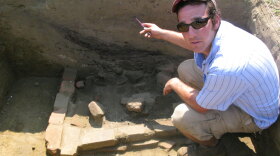 Temple University's Chris Barton is the dig's leader.