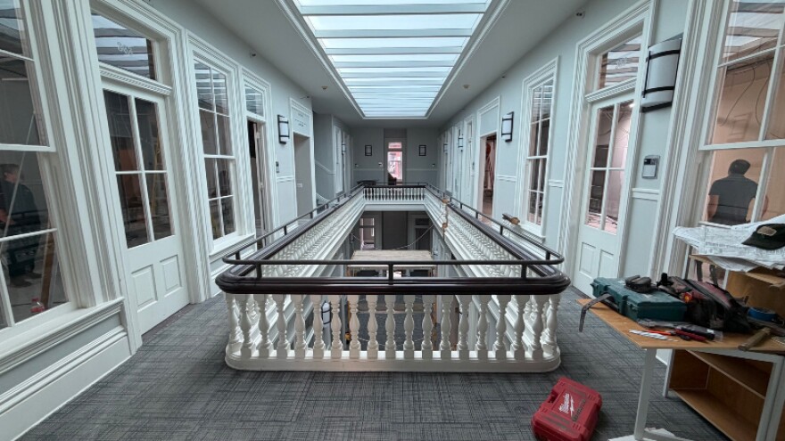 Interior of the Ledyard Building.