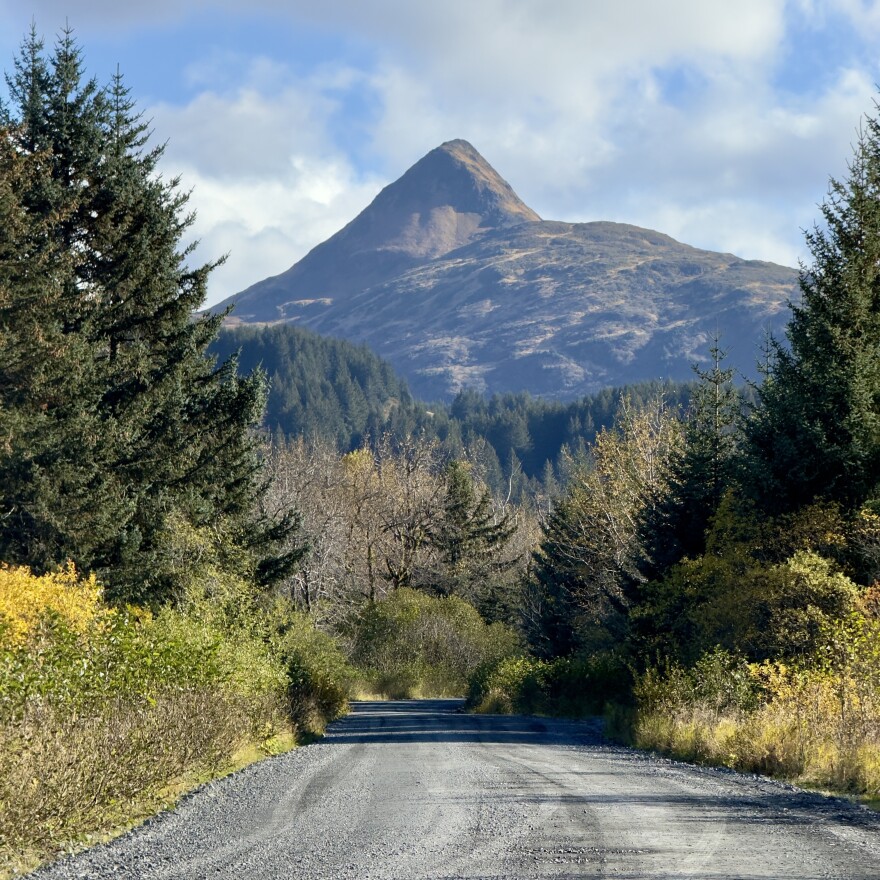 Pyramid Mountain on Kodiak Island, Alaska