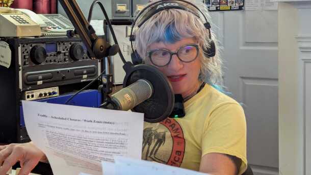 Msesippi filling in for Greg Martin at 8 a.m. on WMBG in Williamsburg.