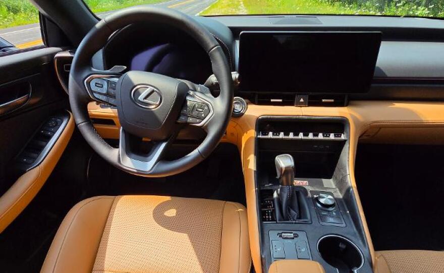 2026 Lexus IS 350 F Sport dashboard