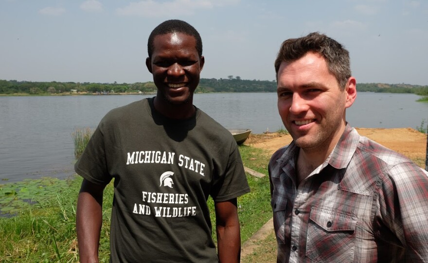 Tutilo Mudumba (left) and Robert Montgomery (right)