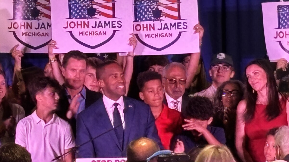John James wins Republican nomination for Michigan governor, will face Democrat Jocelyn Benson