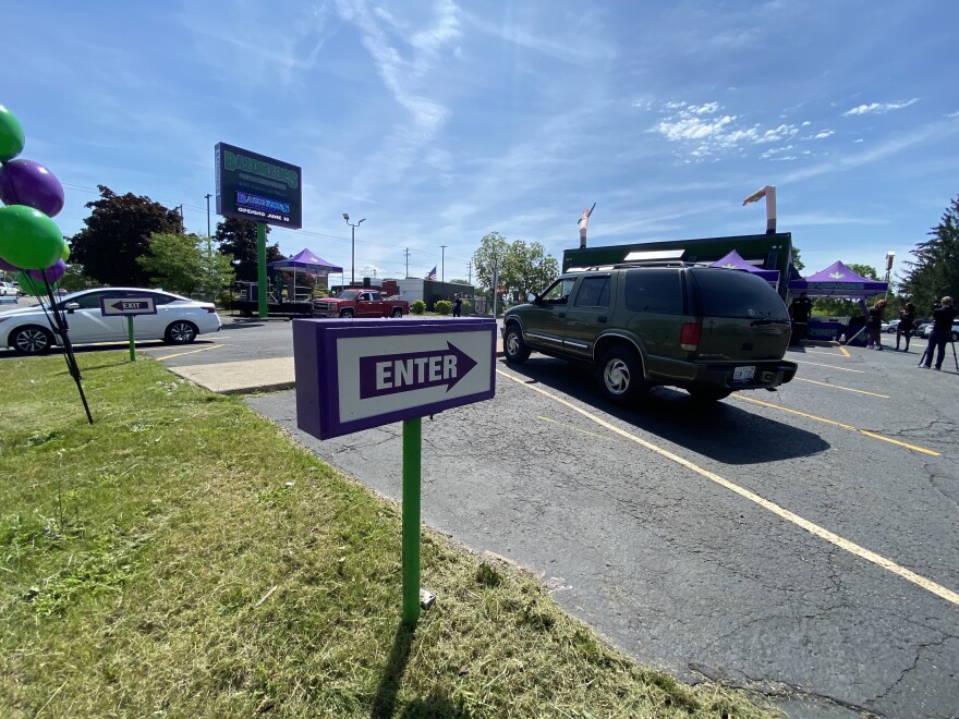  Bazonzoes Provisions Center opened Lansing's first cannabis drive-thru June 10.