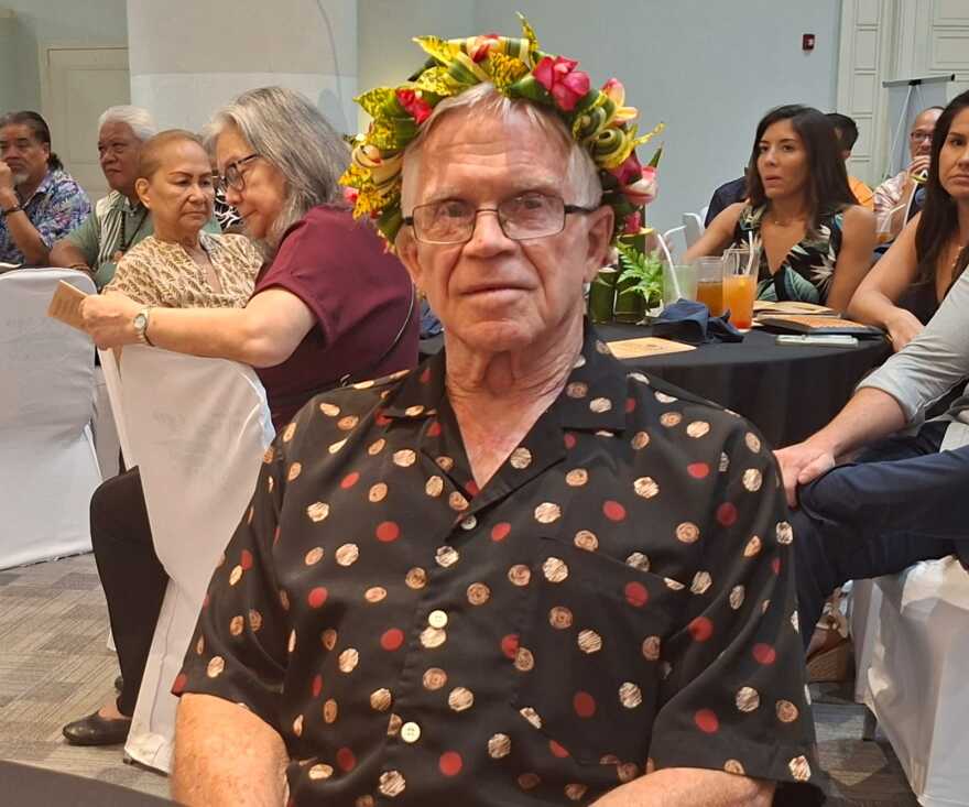 James W. Feger, a longtime physical education teacher at Marianas High School, was recognized with the Lifetime Achievement in the Humanities award at this year’s Governor’s Humanities Awards.