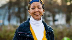 Portrait taken of Liz Wills- O'Gilvie. 