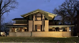 Dana Thomas House and invitation to Valentine Dinner "From Susan with Love"