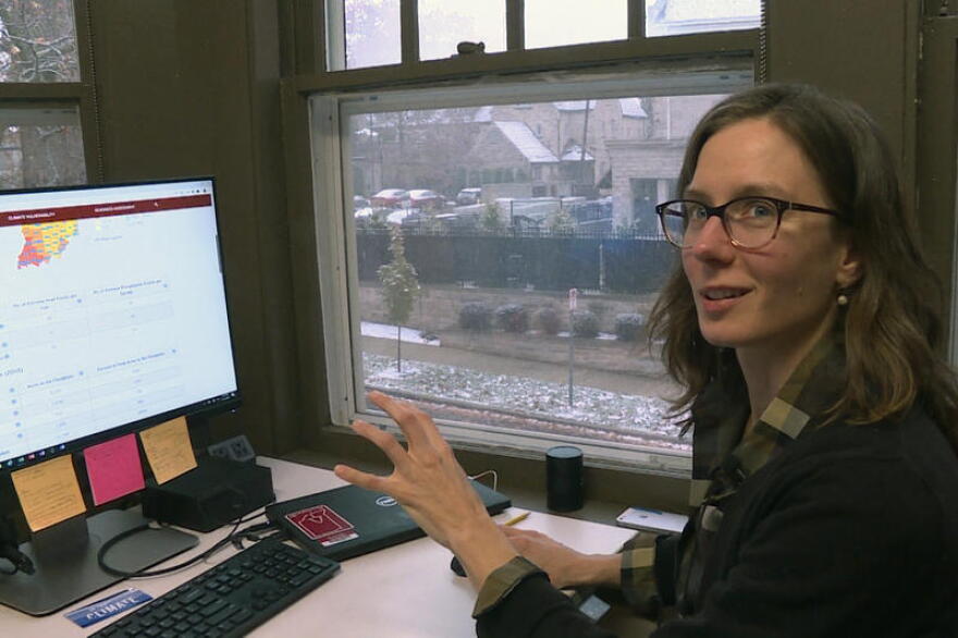 Andrea Webster of IU’s Environmental Resilience Institute explains how cities and towns in Indiana can use the tool.